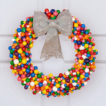 CANDY HOLIDAY WREATH