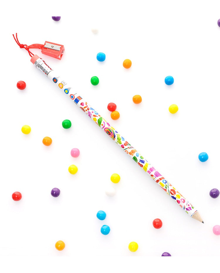 Jumbo Candy Spill Pencil
