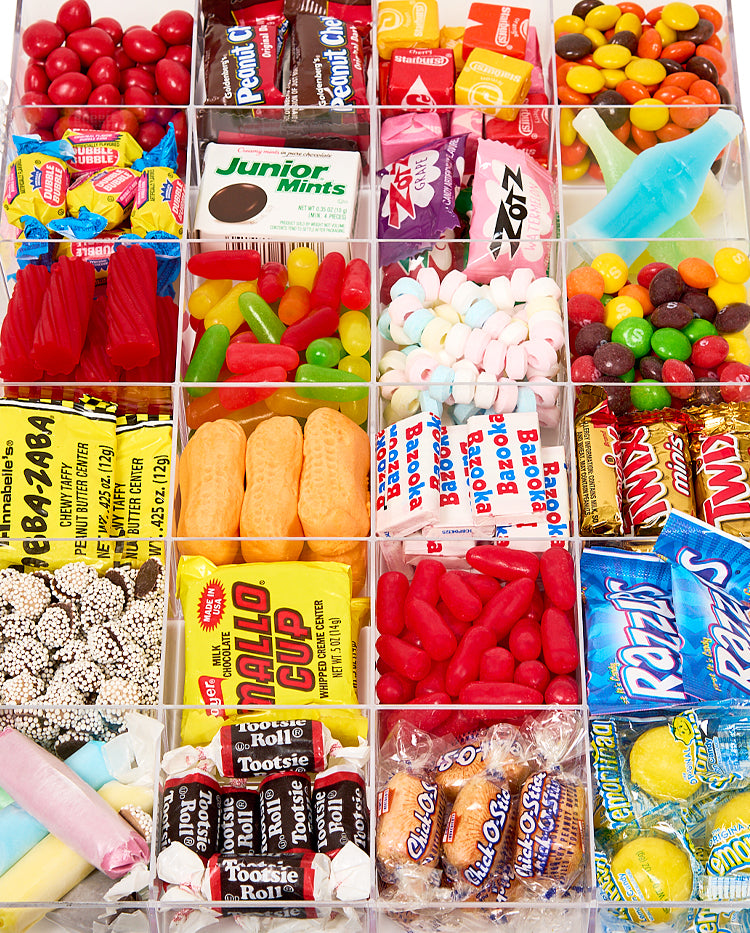 Nostalgic Candy Assortment | XL Tackle Box with Iconic Sweets