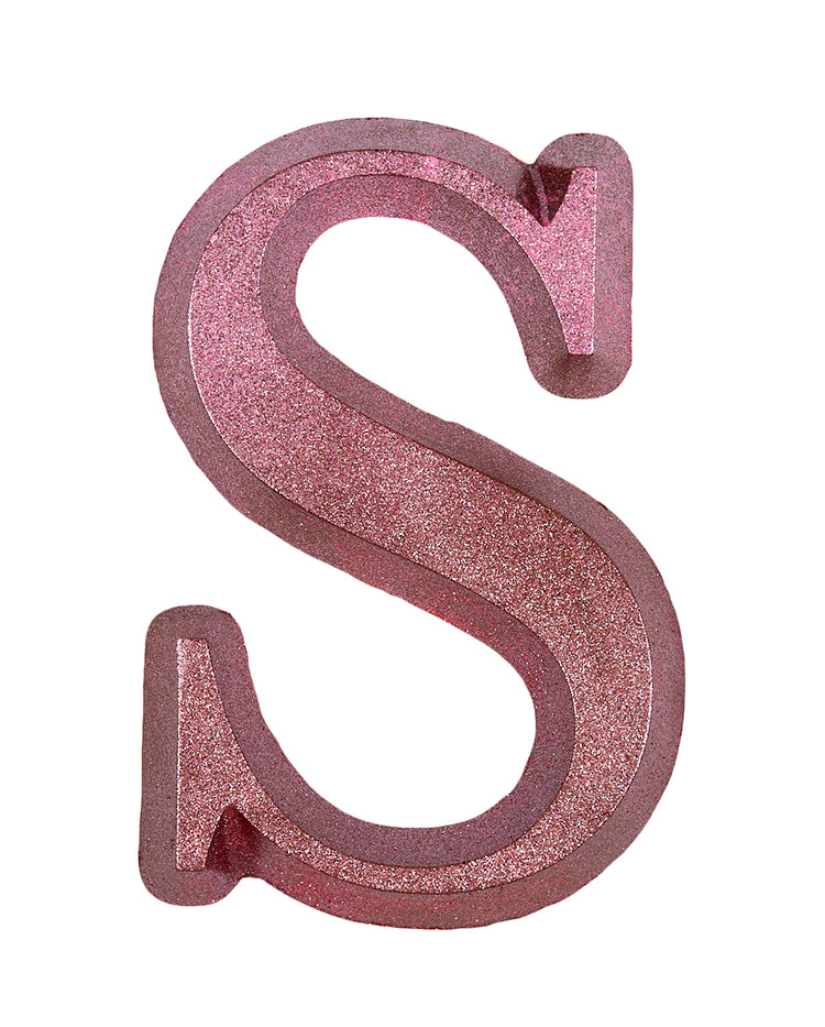 Ombré Glitter Chocolate Letter - S