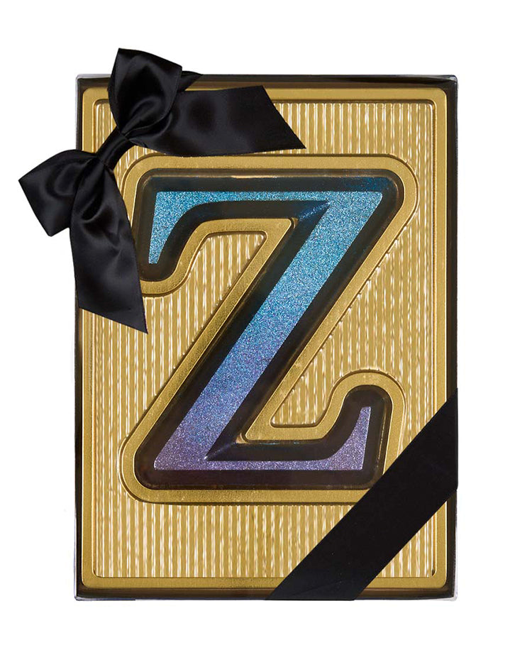 Ombré Glitter Chocolate Letter - Z