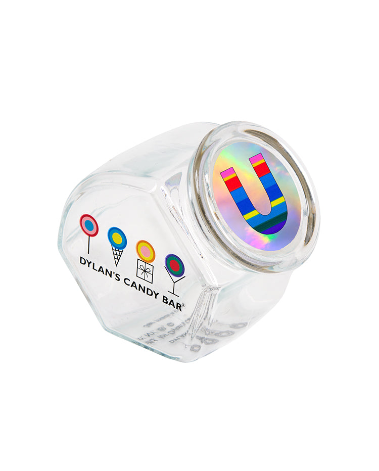 Personalized Mini Candy Jar - U