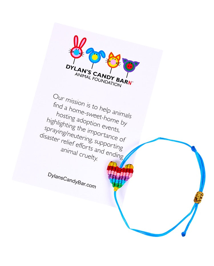 Dylan's Candy BarN Heart Bracelet