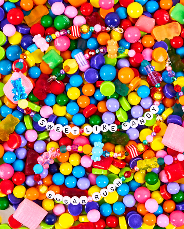 Shark Shaped Candy Bracelets - Wearable Sweet Treat!