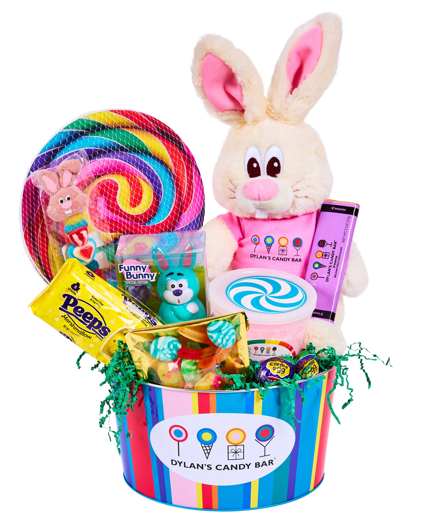 Vanilla the Plush Bunny’s Easter Basket