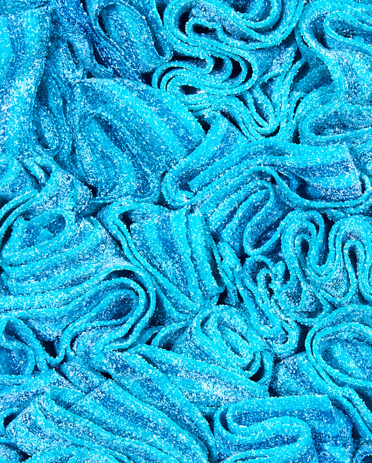 Zoomed-in Sour Berry Blue Belts