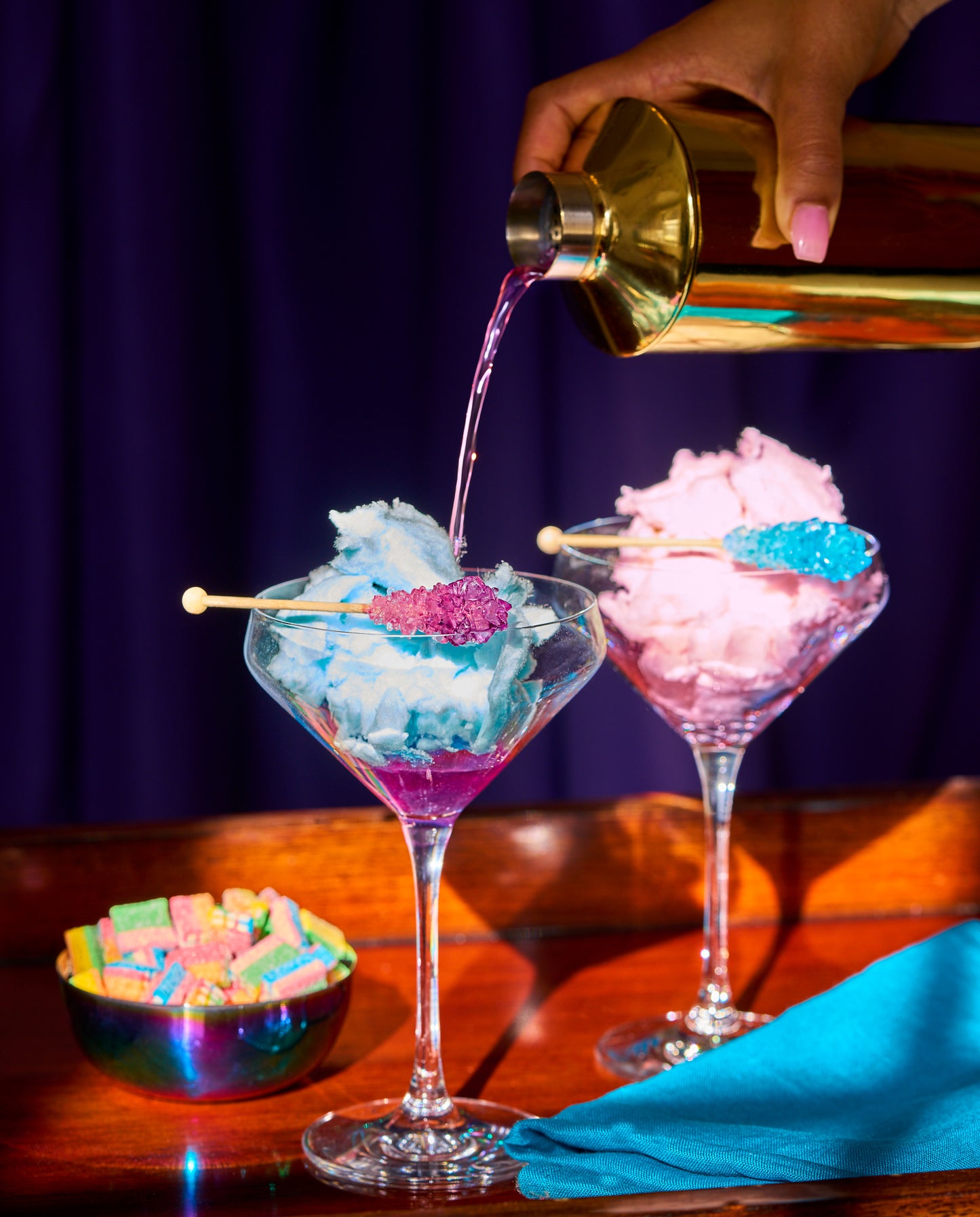 Sweet Cotton Candy Tub