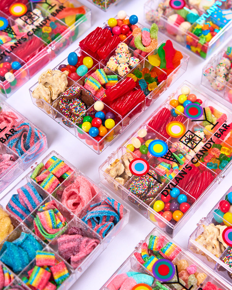 gummy worm tackle box Gear 88 Piece Loaded Green sour gummies Dylan's Candy Bar Sour Belt