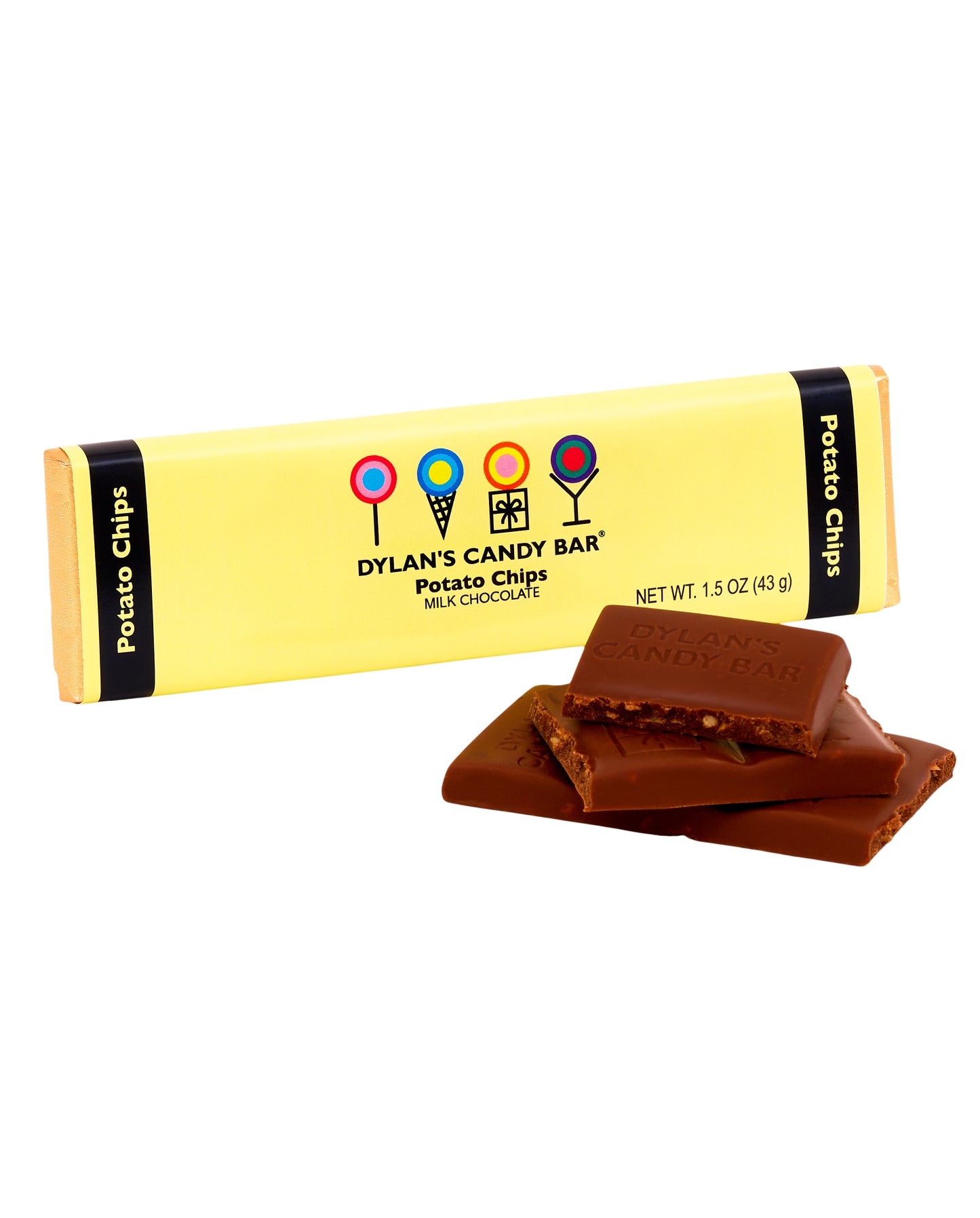 Milk Chocolate Potato Chip Bar