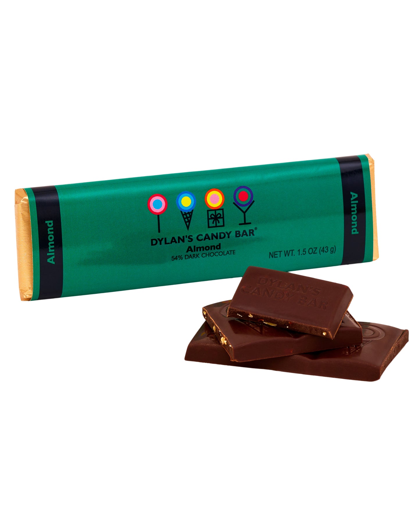 Dark Chocolate Almond Bar