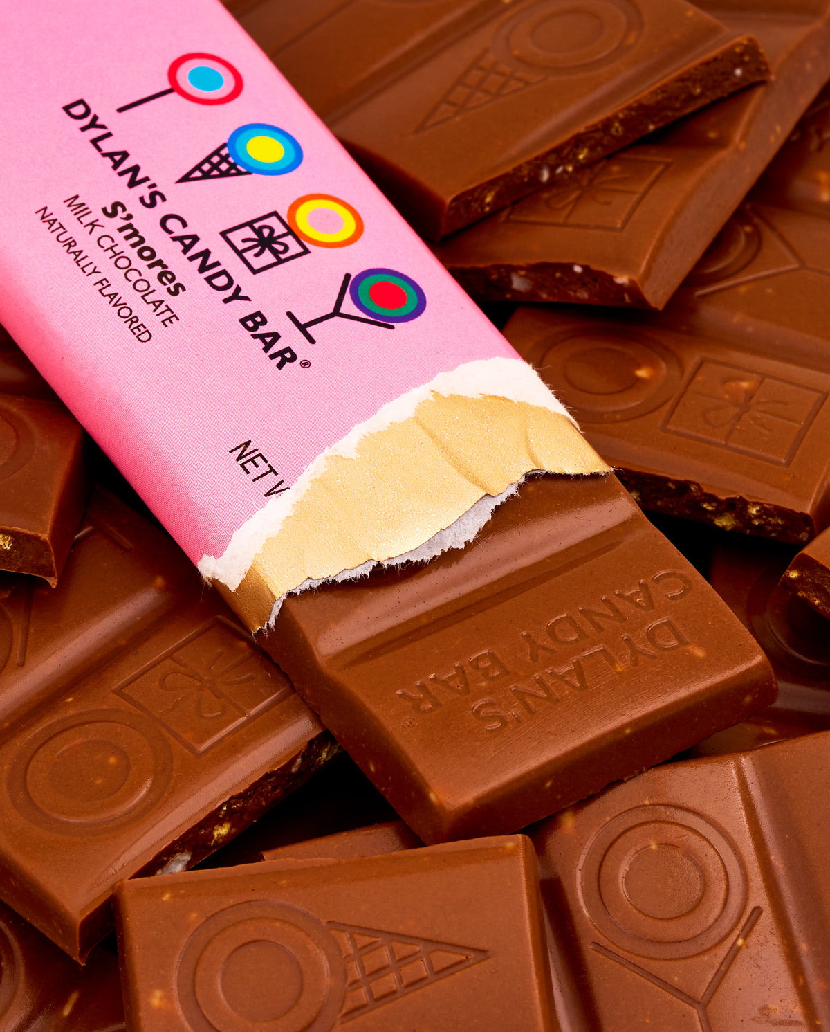 Milk Chocolate S'mores Bar - Dylan's Candy Bar