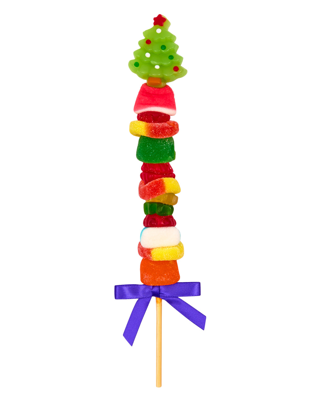 Tree-rific Christmas Gummy Kebob