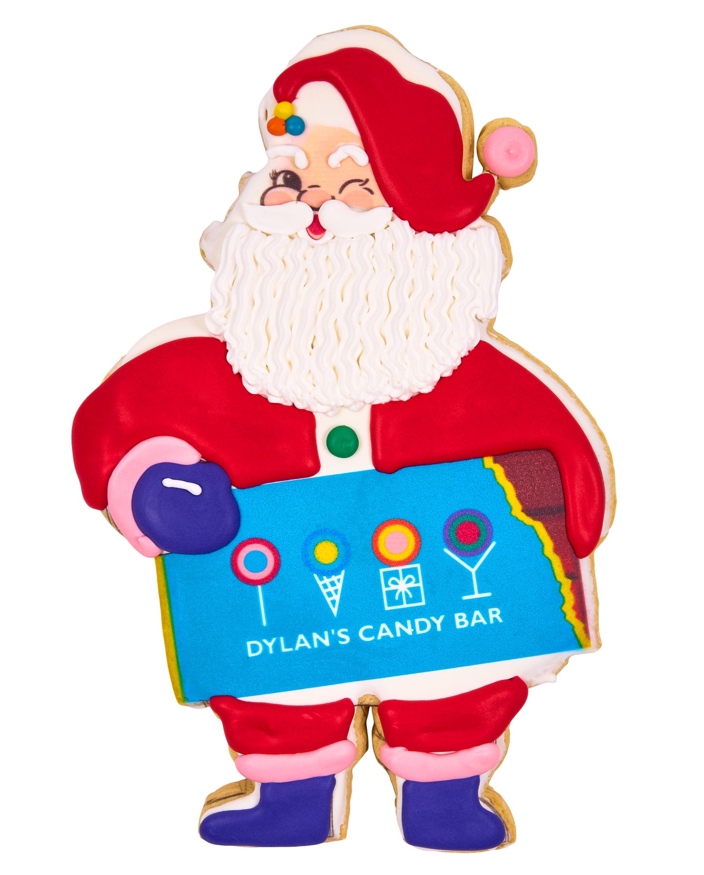 Santa Sugar Cookie