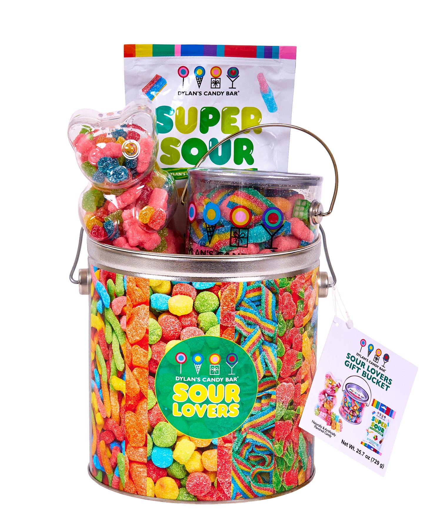 Sour Lovers Gift Bucket