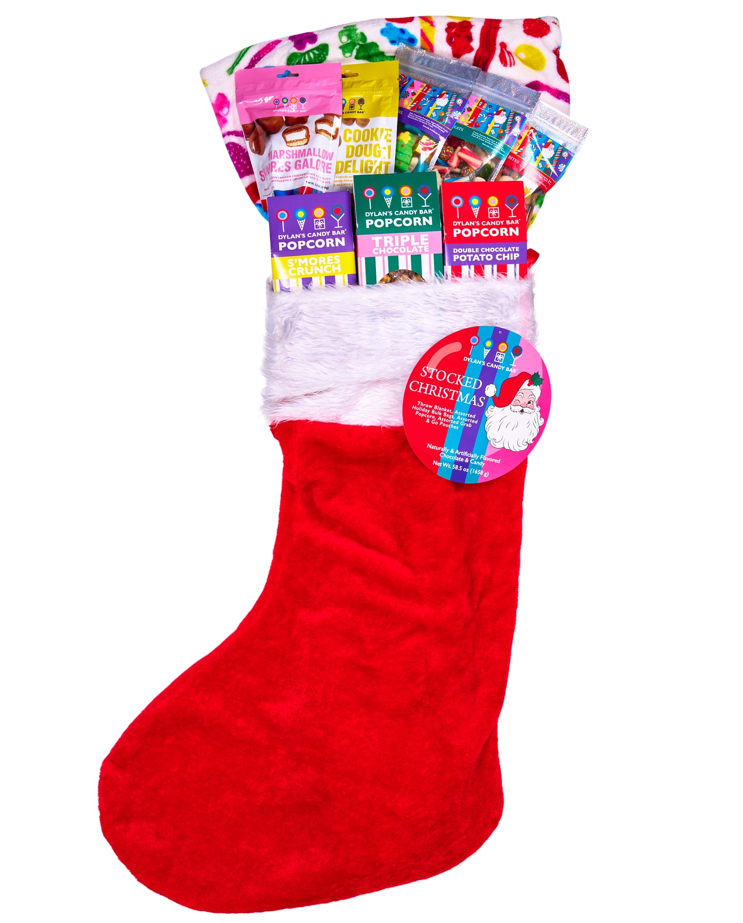 Stocked Christmas Gift Basket