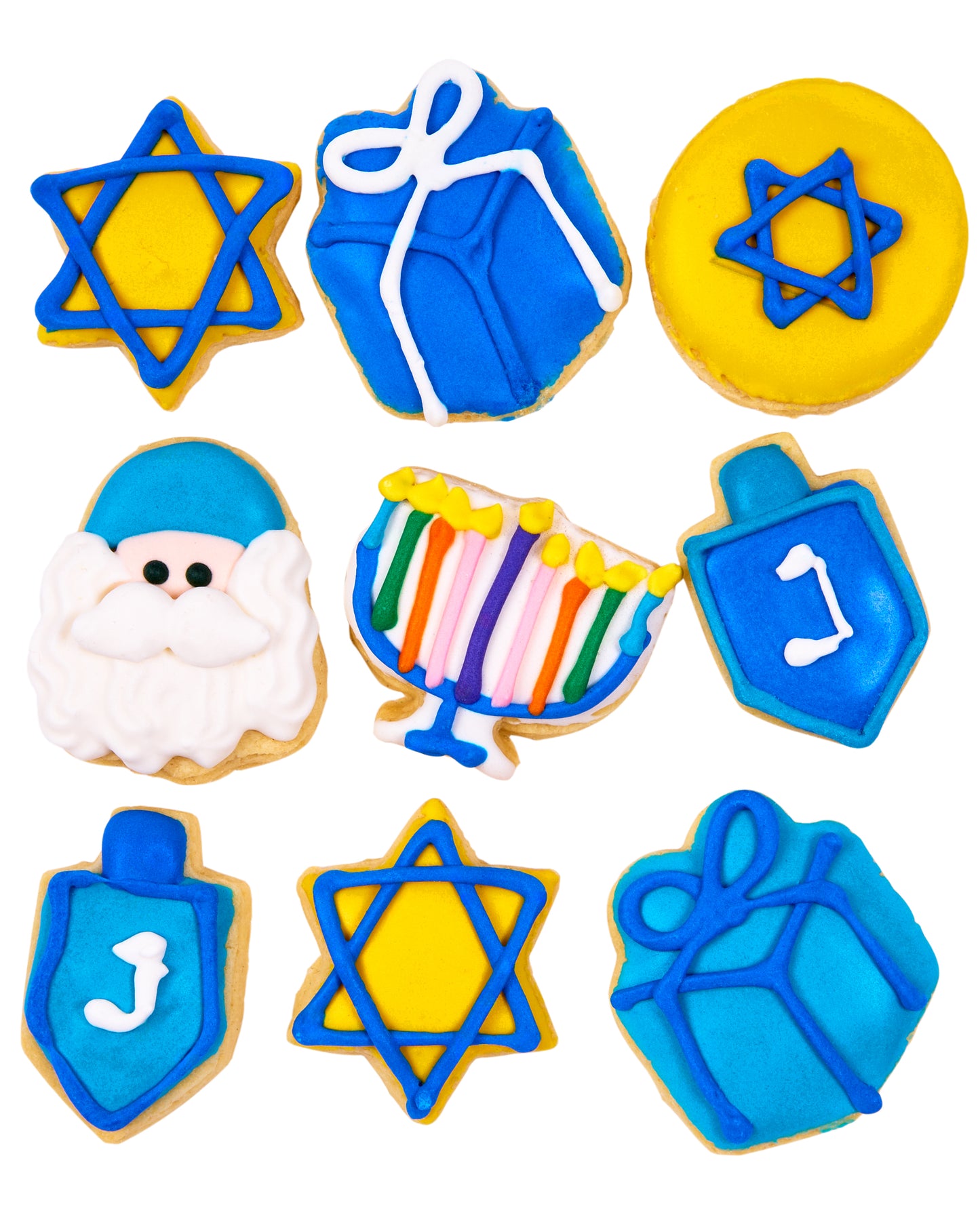 Mini Hanukkah Cookies