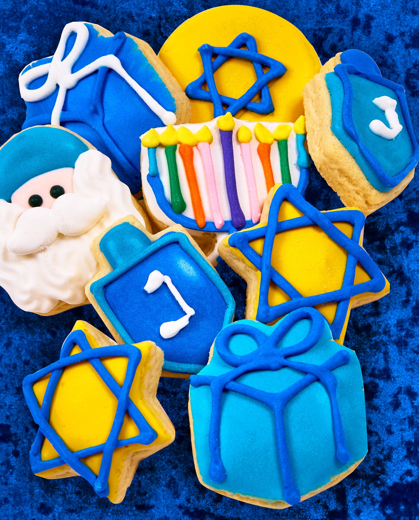 Mini Hanukkah Cookies