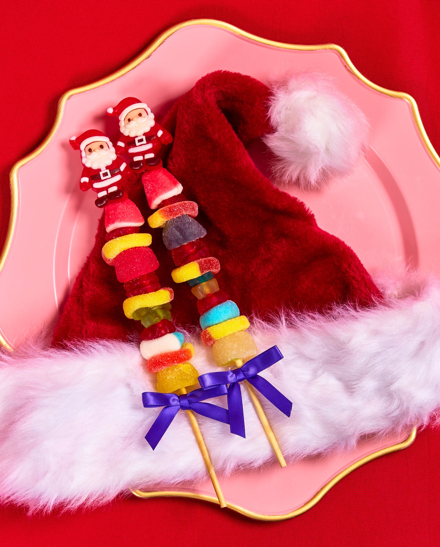 Sweet Saint Nick Gummy Kebob