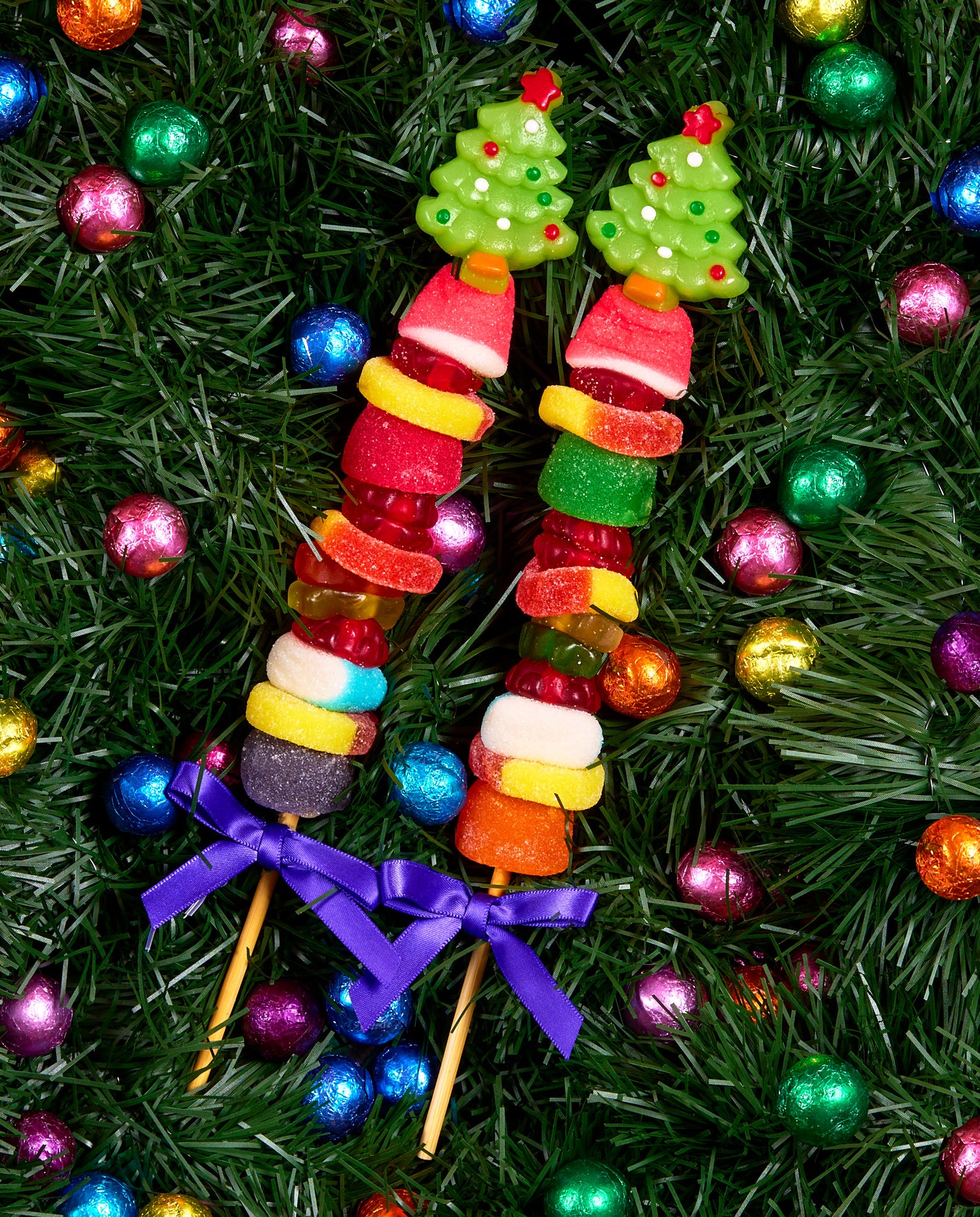 Tree-rific Christmas Gummy Kebob