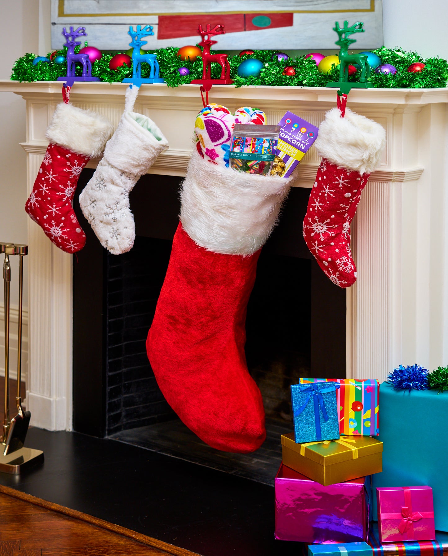 Stocked Christmas Gift Basket