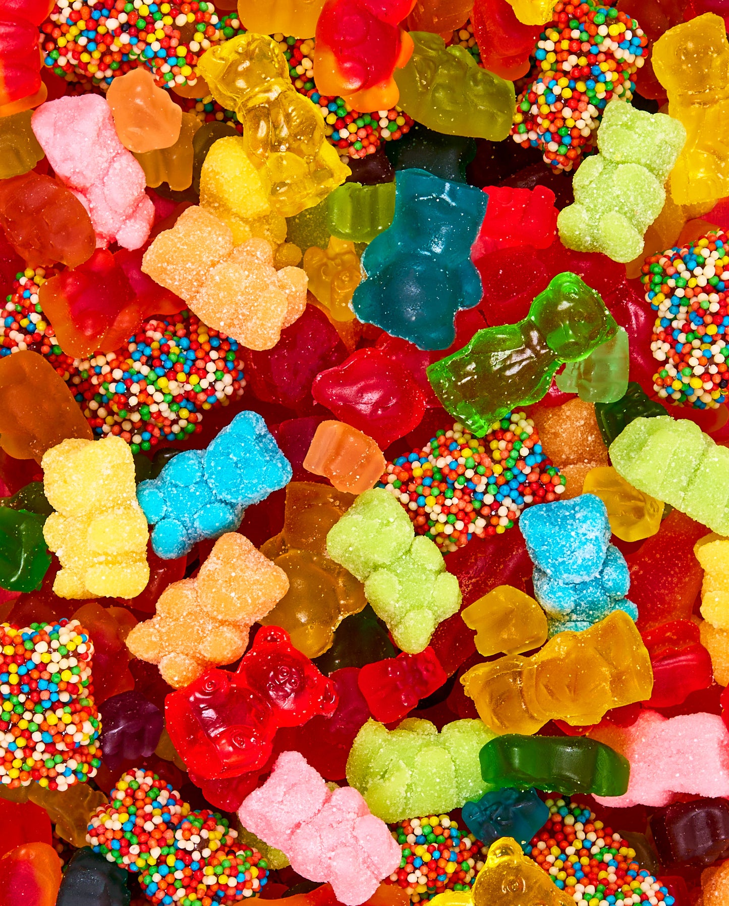 Gummy Bear Bank with Gummy Bears