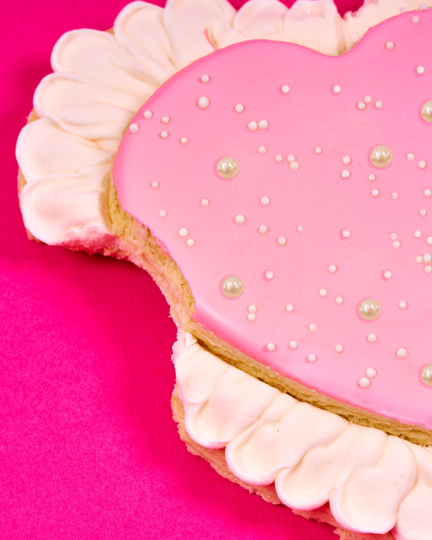 Tickled Pink Sugar Cookie