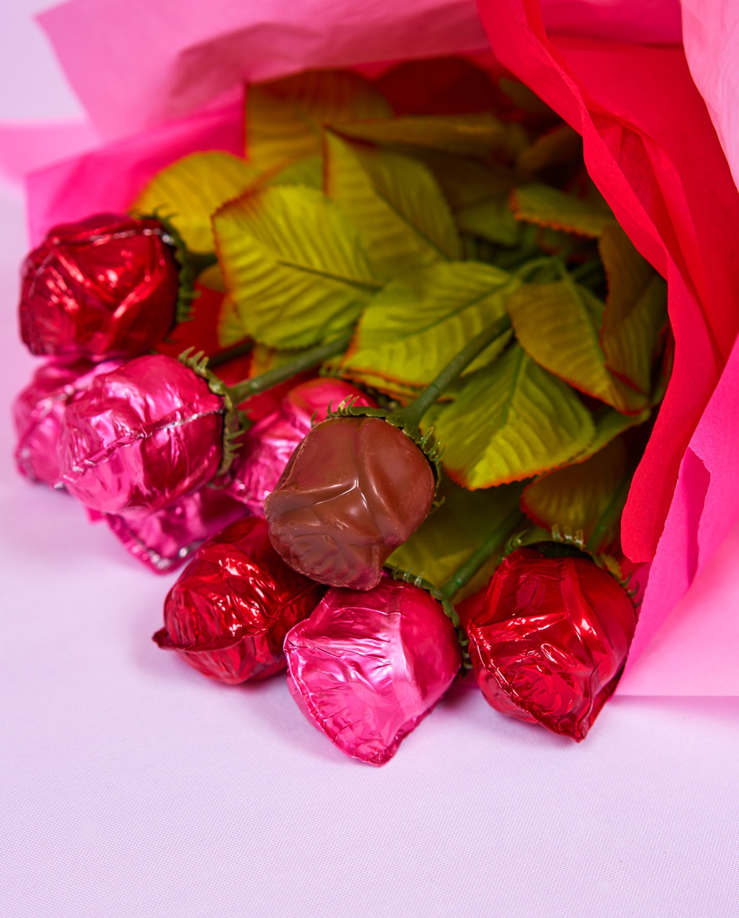 A Half Dozen Chocolate Roses