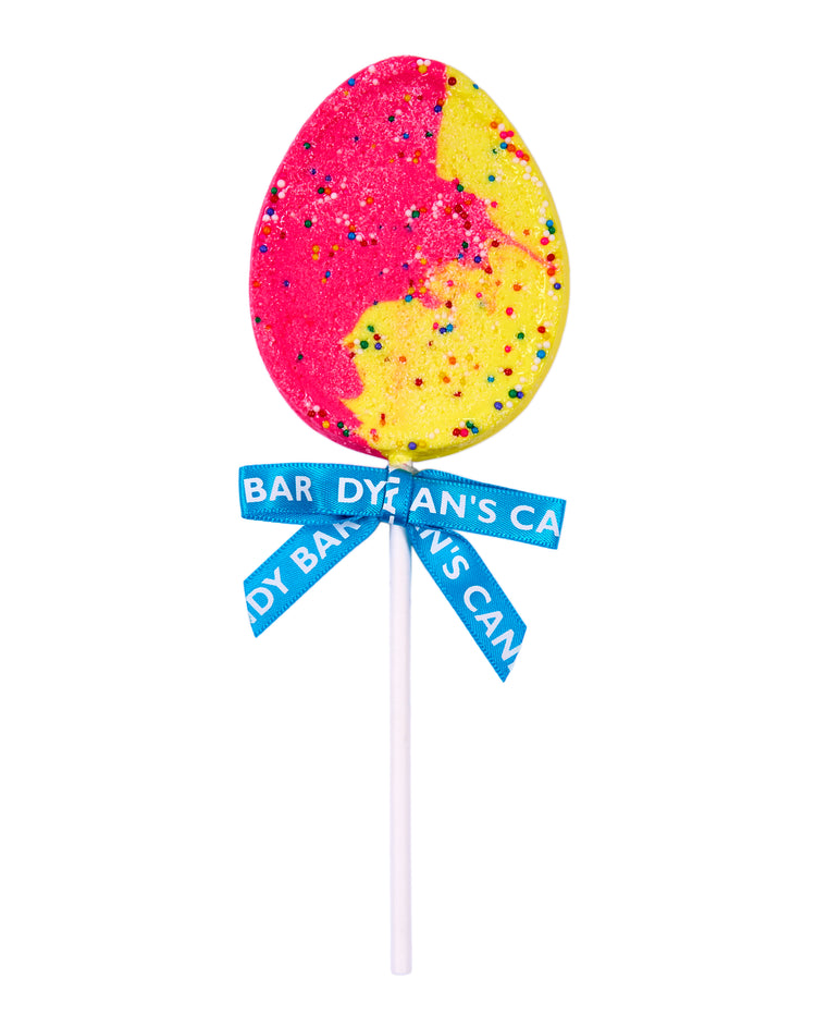 Sour Fruity Egg Lollipop - Dylan's Candy Bar