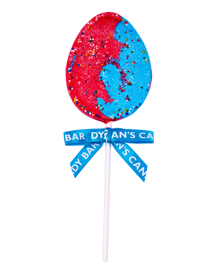Sour Fruity Egg Lollipop - Dylan's Candy Bar