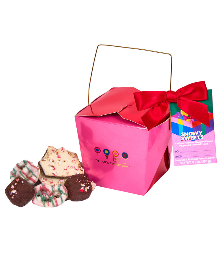 Snowy Sweets Take-Out Box