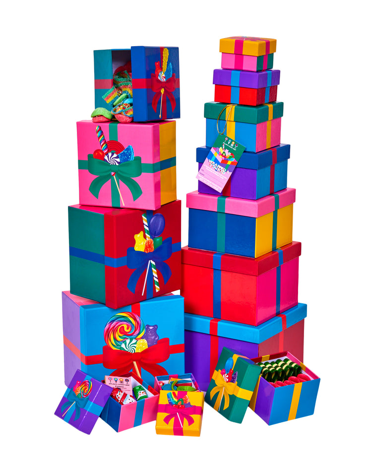 Wrapped & Stacked Ultimate Holiday Treat Tower