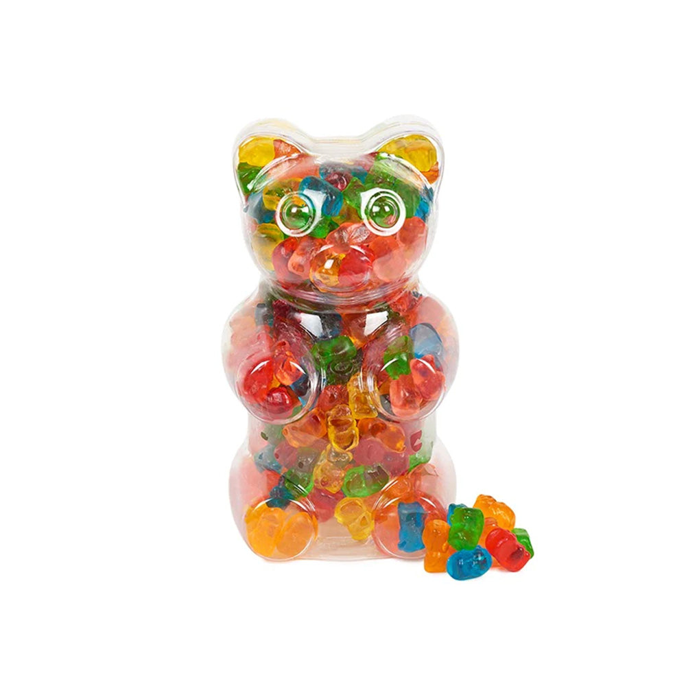 Mini Gummy Bear Container with Mini Gummy Bears