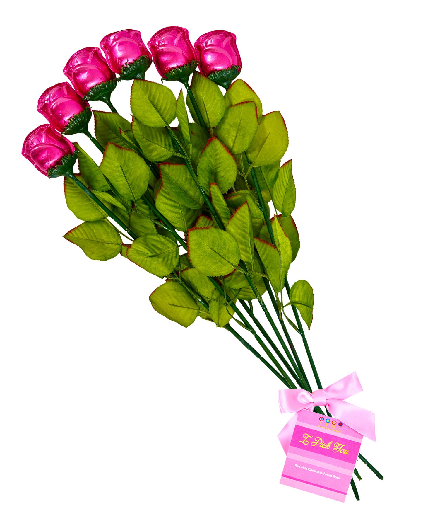 A Half Dozen Chocolate Roses