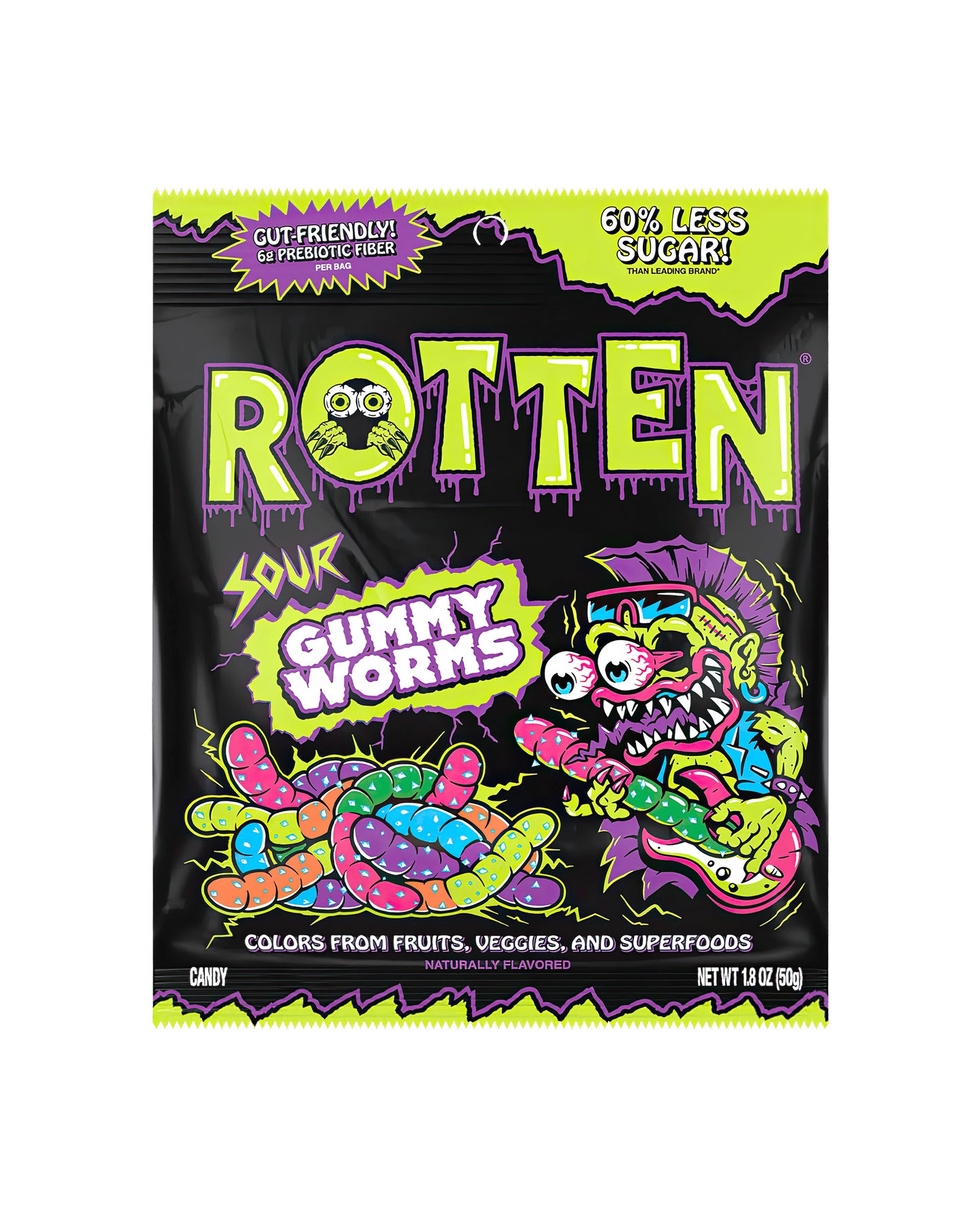 Rotten® Sour Gummy Worms