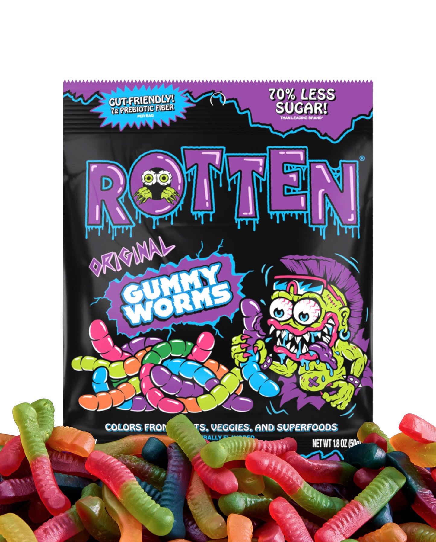 Rotten® Original Gummy Worms