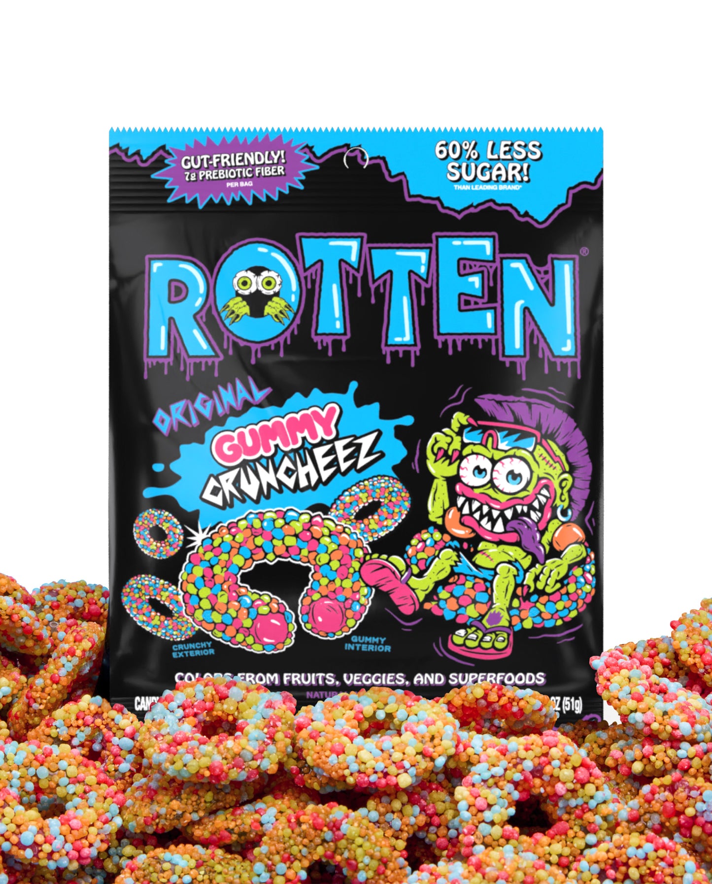 Rotten® Original Gummy Cruncheez®