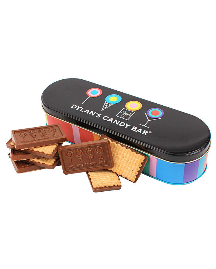 Belgian Chocolate Biscuit Tin - Dylan's Candy Bar