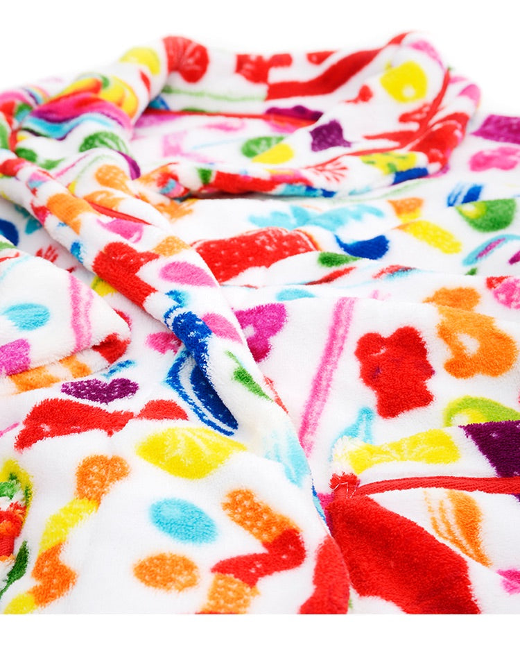 Fuzzy Candy Spill Robe (Women)