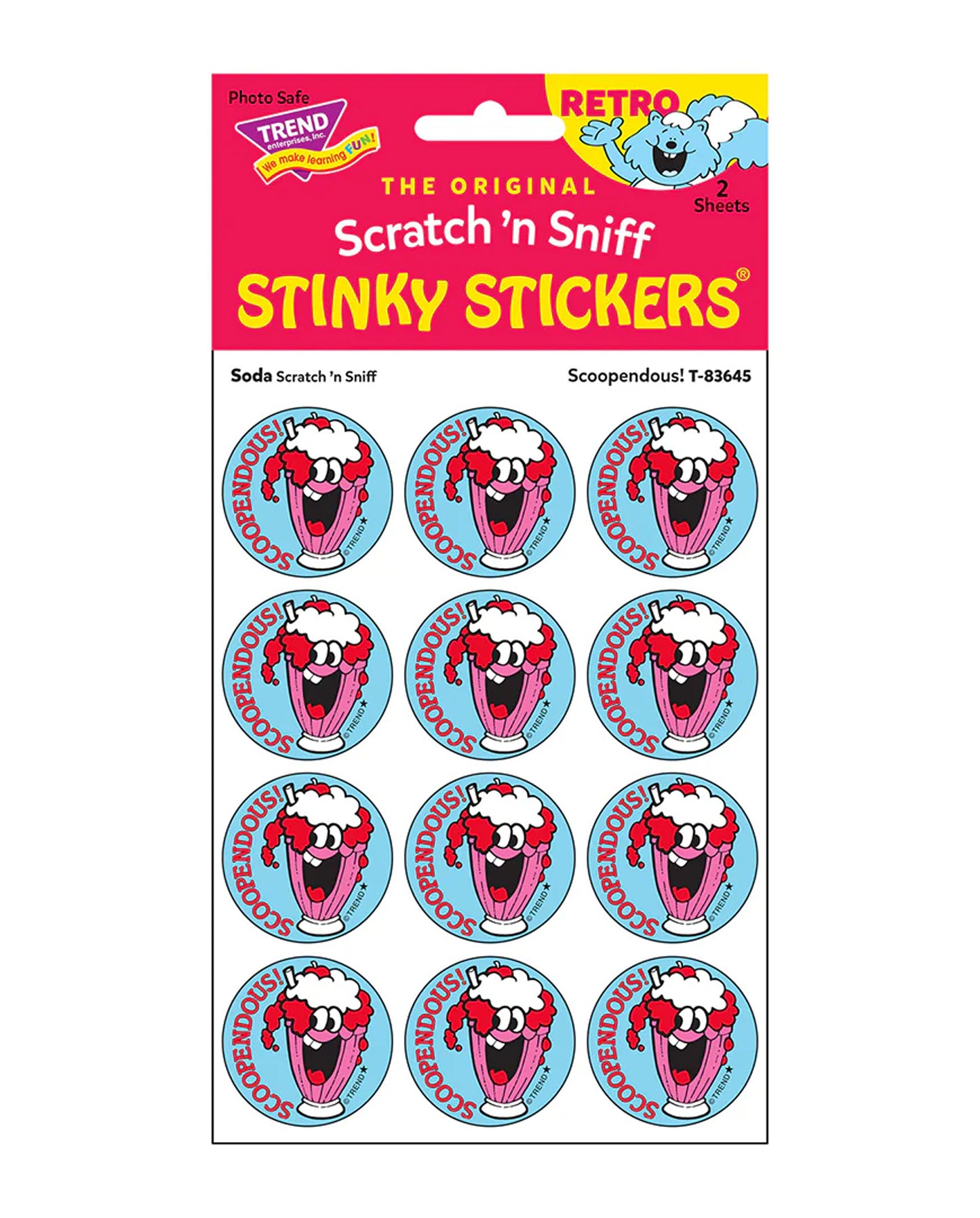 Stinky Stickers® & “Stickers on Parade” Collector Album Bundle