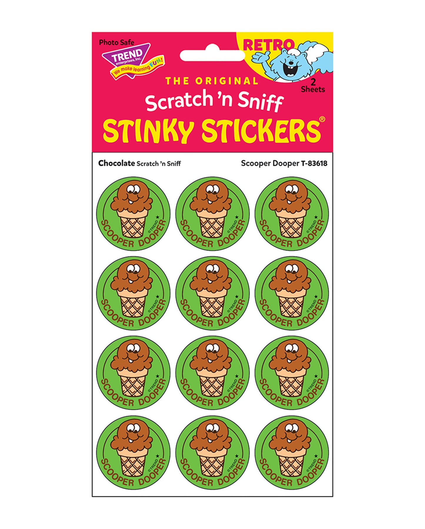 Stinky Stickers® & “Stickers on Parade” Collector Album Bundle