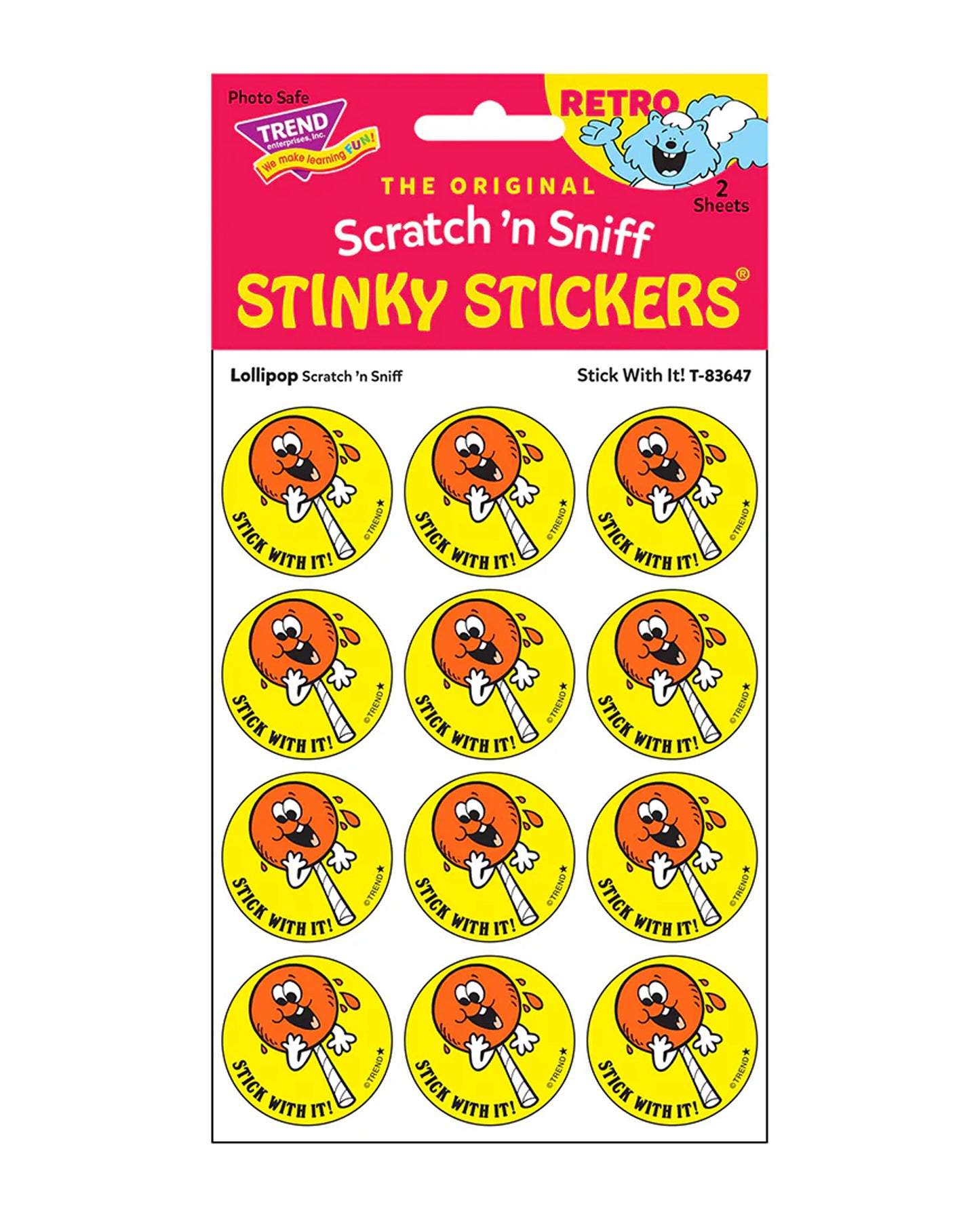 Stinky Stickers® & “Stickers on Parade” Collector Album Bundle