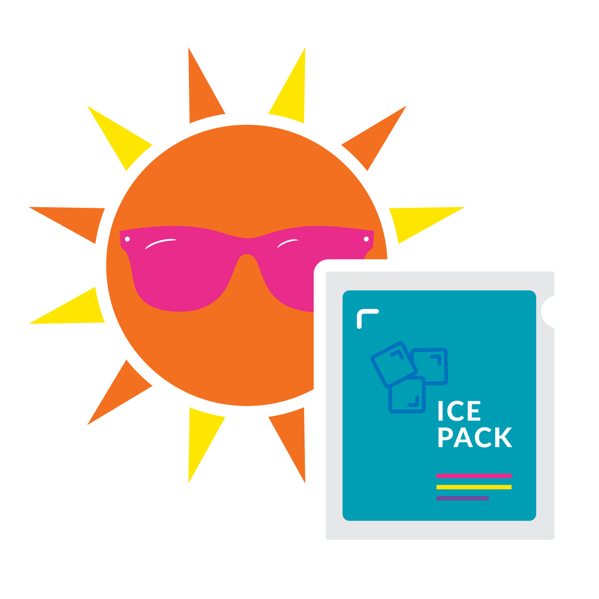 Warm Weather Thermal Insulation & Ice Pack Combination - Dylan's Candy Bar